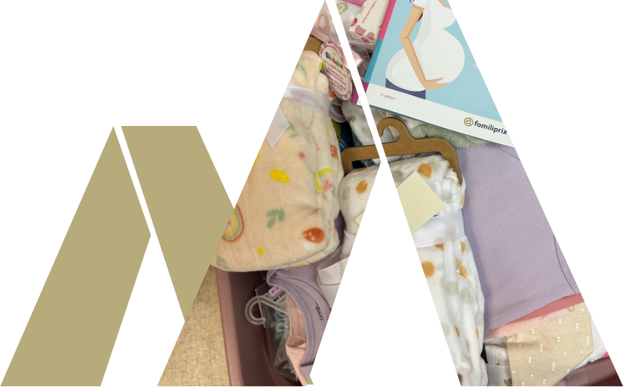 Bannière , trousse de départ nouvelle maman