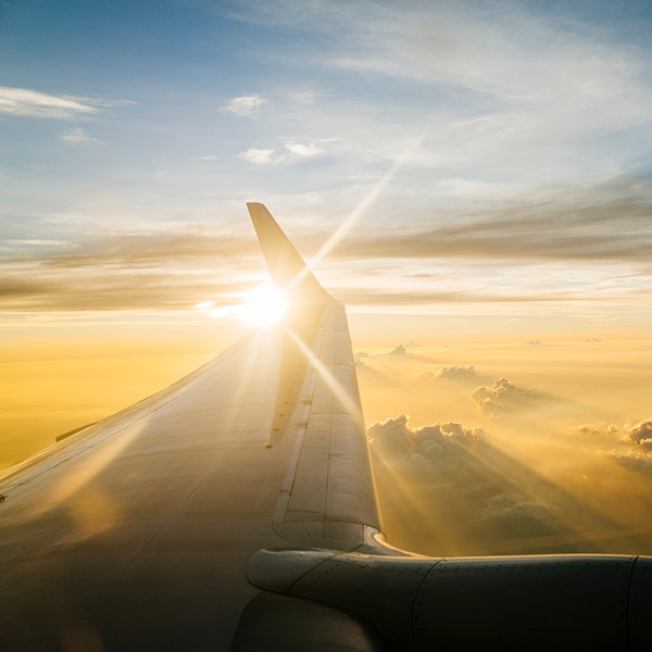 Avions dans les airs