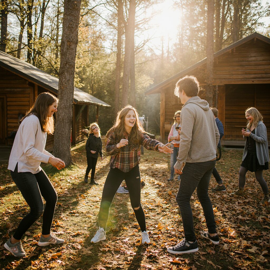 Fin de semaine de répit , camping avec adoslecent
